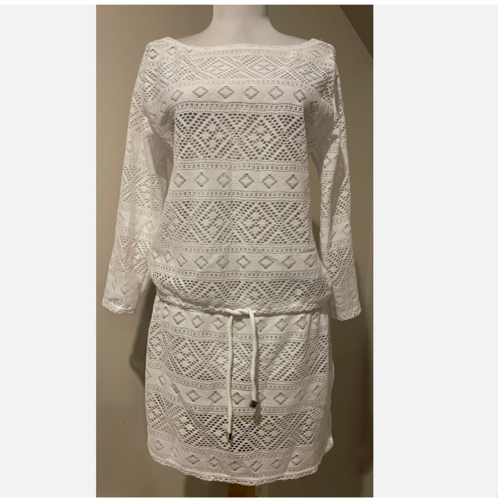 Anne Cole Swimsuit Mesh Woven Coverup in Size Medium